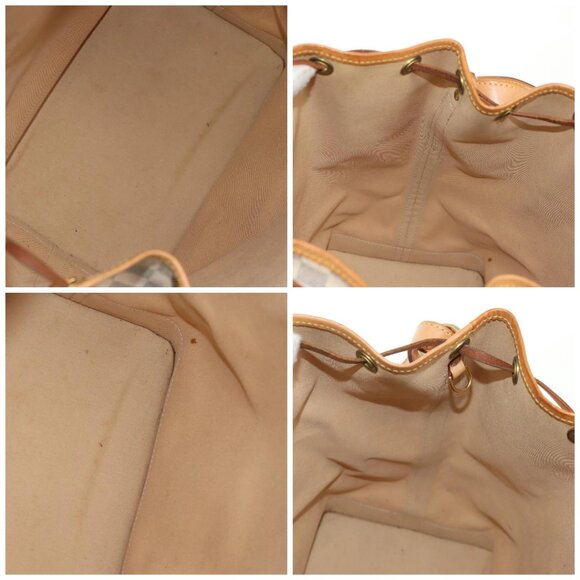 LOUIS VUITTON Damier Azur Noe Shoulder Bag N42222 LV Auth 138518V - Picture 16 of 16